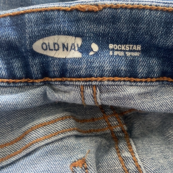 Old Navy Rockstar super skinny jeans size 10 - Picture 3 of 4